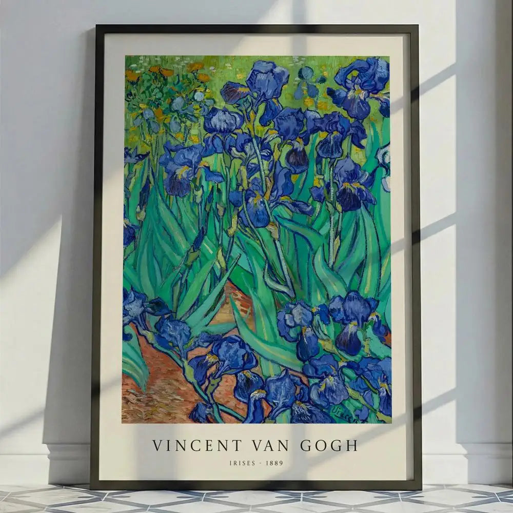 CLASSIC Paintings Van Gogh Poster Versatile HD Waterproof Wall Art Self-Adhesive Decor for Any Space Ideal Gift