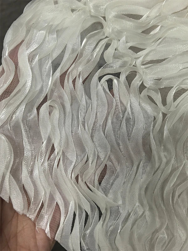 Chinese-Style Abstract Irregular Texture Fabric Designer Material for Handmade DIY Decoration Hanfu Sewing Accessories Wholesale