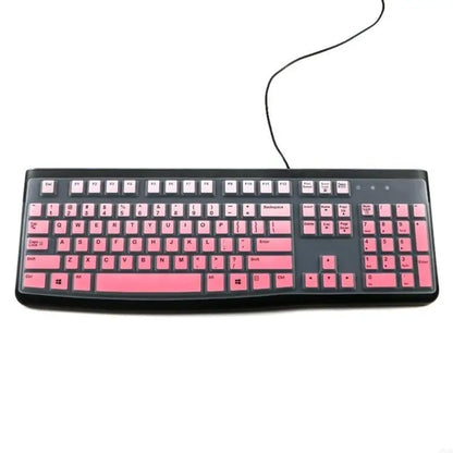 20CB Keyboard Cover for K120 MK120 Corded Keyboard Silicone Keyboard Protectors Skin Ergonomic Keyboard Protective