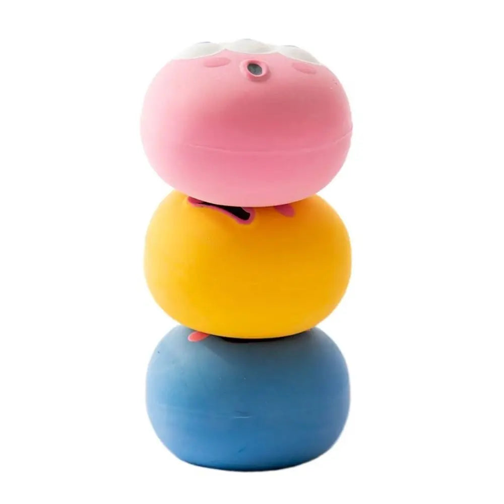 Cute Rubber Dog Squeaky Toys Creative Soft Pet Accessories Sound Squeeze Pet Bal Pet