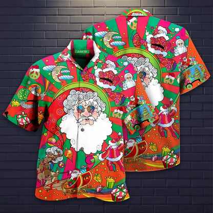 Cuba Shirts Men Women Fashion Hawaiian Casual Beach Blouse Men's Clothing Mens Vocation Lapel Floral