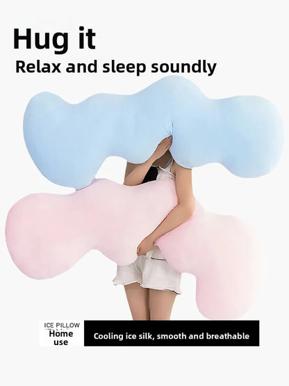 Modern Simple Long Pillow for Women S Side Spers Leg Clas Sofa Bedding Cuion Cloudlike Polyester Fiber Waable