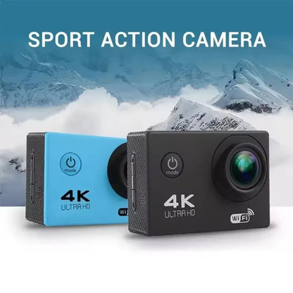  Action Camera 4K WiFi 2.0 Inch Touch Screen 140° Wide Angle Video Recording 30M Waterproof Bicycle Motorcycles Sports Cameras