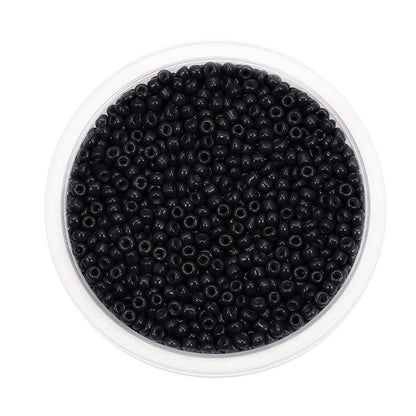 1000/500pcs 3/4mm Glass Seed Beads DIY Accessories Jewellery Making Materials Supplies Pony Bead For Craft Bracelets Jewelry