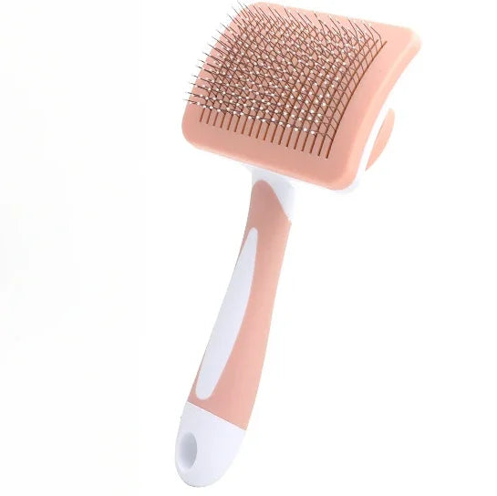 Pet Hair Shedding Comb Dog Cat Brush Grooming Long Hair Indoor Cats Brush Hair Remover Cleaning Beauty Slicker Pet Supplies