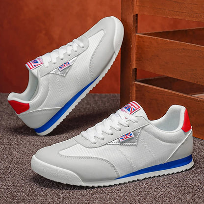 A Pair of Men's Casual Sports Shoes, Lightweight, Breathable, Comfortable, Versatile, Trendy and Casual, Suitable for Men's Outdoor Activities, Camping, Running, Exercise, and Fitness. Men's Casual Sports Shoes 9