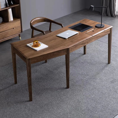 Executive Organizers Office Desk Computer Minimalist Space Saving Office Desk Study Wooden Mesas Escritorio Unique Furniture