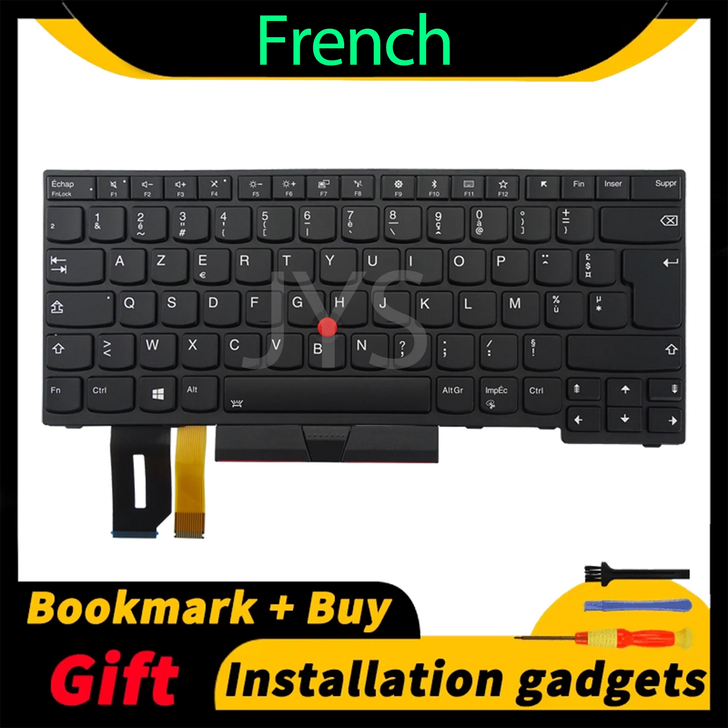 Estonian Spanish French Hebrew Hungarian Italian US for Lenovo ThinkPad E480 E490 L380 R480 T480S L490 T490 Backlit Keyboard