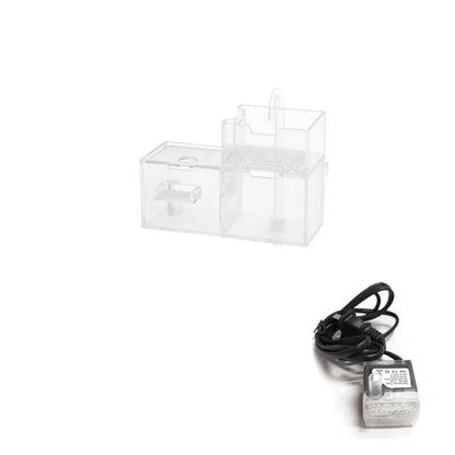 Three-in-one External Aquarium Filter Plastic Silent Fish Tank Filter Box Built-in Oxygenated Water Purifier Aquarium