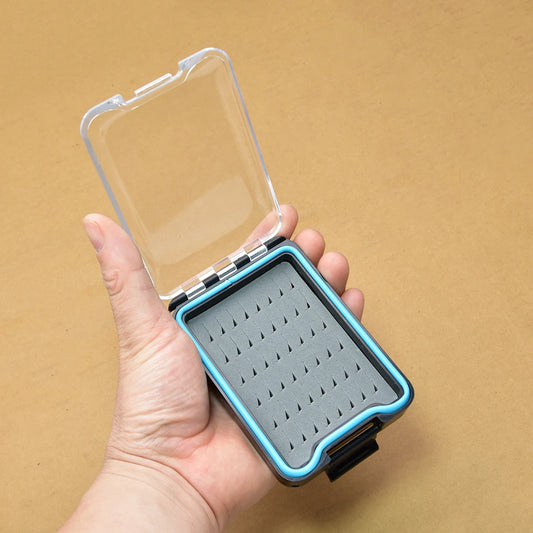 YIRUMRI Fly Fishing Box Tackle Lure Bait Fish Hook Storage Plastic Fishing Accessory Tool Organizer for Fishing Goods