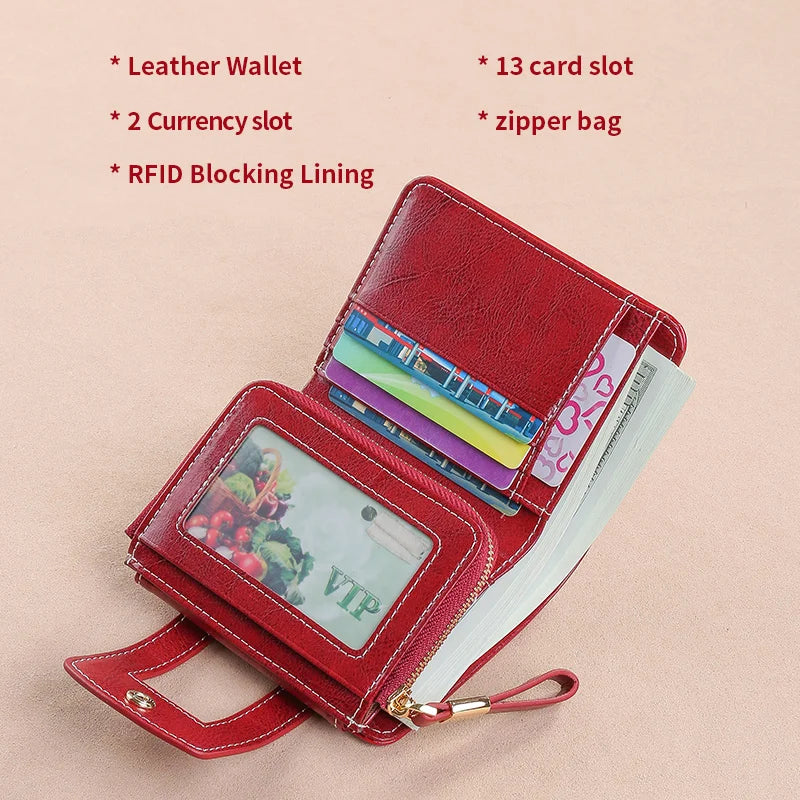 1 wallet with multiple card slots and large capacity, can hold car keys or coins, loose change, birthday gifts/Valentine's Day g