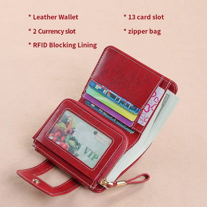 1 wallet with multiple card slots and large capacity, can hold car keys or coins, loose change, birthday gifts/Valentine's Day g