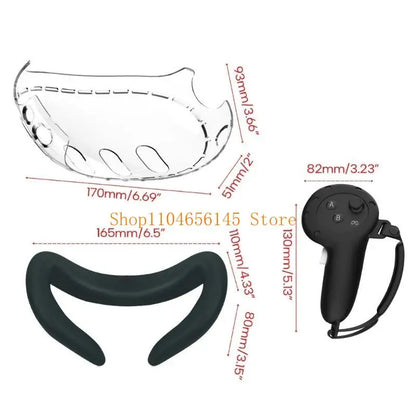 5asd Must Have Accessories for VR Headset Cover Enjoy an Improved Gaming Experience Stay Comfortable for VR Enthusiasts
