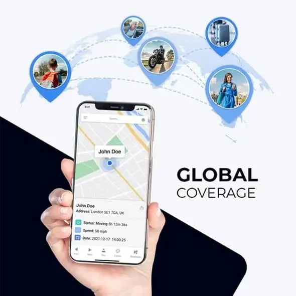 Mini-GPS-Tracker zur Fahrzeugortung mit Anti-Verlust-Funktion und Bluetooth-Verbindung