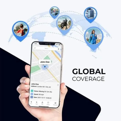 Mini-GPS-Tracker zur Fahrzeugortung mit Anti-Verlust-Funktion und Bluetooth-Verbindung