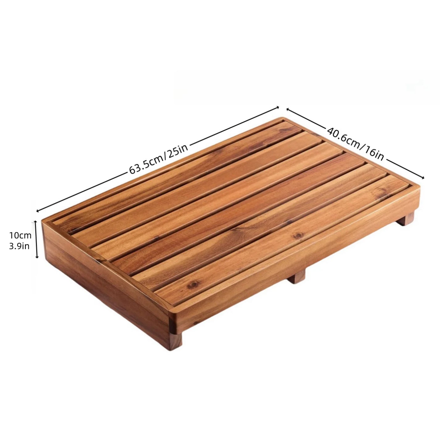 One Step Stool ,  for Bed Wooden Mobility Stepping Stools for Adults, Kids/Bedside, Bathroom, Kitchen, Garden