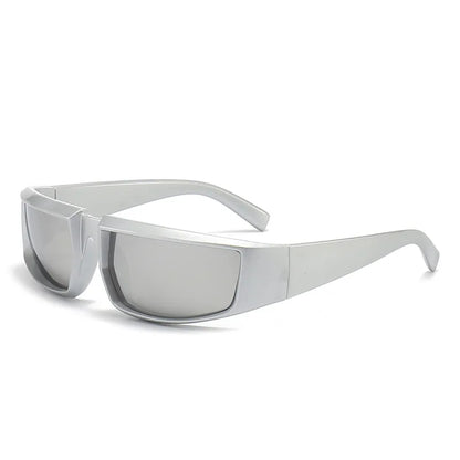 Future Science Technology Sense Sunglasses Men Women Concave Shape Sun Glasses Cool Punk Style Pair Summer Sports T206