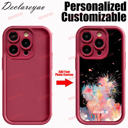 Custom Matte TPU Soft Case For Xiaomi Mi 11X 11i 13T 10T 10i 11 Lite 5G NE 12 12T 13 Civi 2 14 14T 15 15T 17 Pro Max 8 9T Covers
