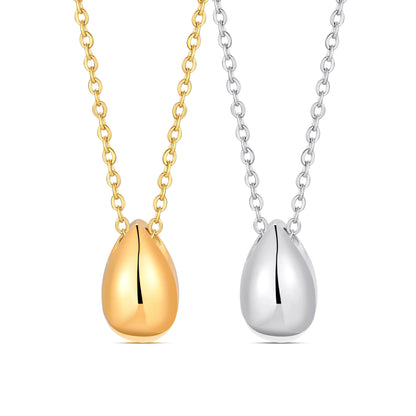 Cremation Water Drop Necklace for Ashes Stainless Steel Pendant Ashes Holder Memorial Jewelry
