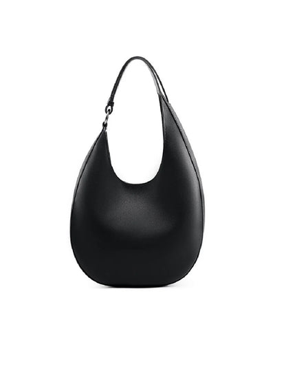 2025 New Genuine Leather Women Half Moon Bag Shoulder Ladies Luxury Underarm bag Commuter Shopping Handbag Bag For Women Gift