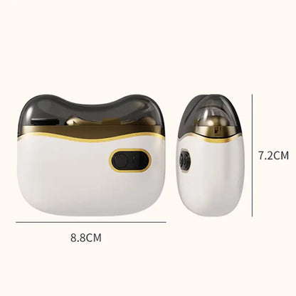 2 In 1 Electric Nail Clipper Polisher, Electric Nail Polishers With Light , File Organizers, Adult Baby Fingernail Toe Scissors
