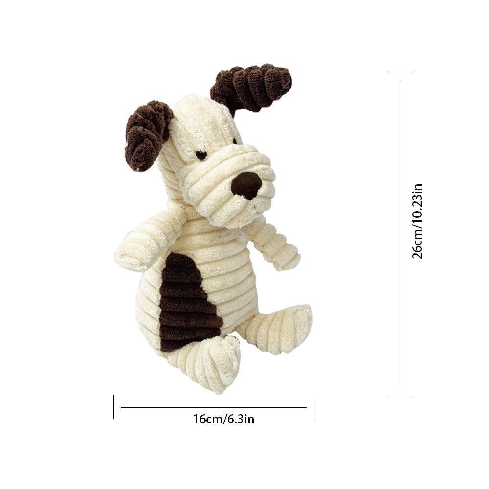 Dog Cat Companion Toys Durable Plush Speak Out Relieve Boredom Doll Fox Doll Comfort Companionship Cat Pet Supplies