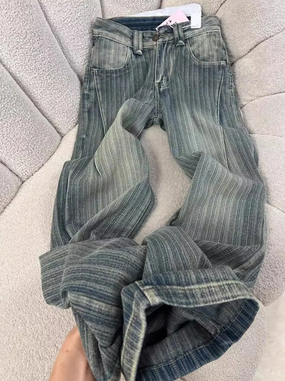 2000s American Vintage Pants Women Casual Y2k Thin Sportwear Y2k Clothing Retro Trouser Casual Chic Retro Harajuku Jeans Female