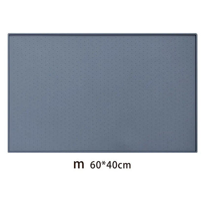 Pet Supplies Silicone Pet Mat Floor Mat Non-slip Waterproof Cat and Dog Feeding Mat Placement Mat Splash-proof Cat Litter Mat