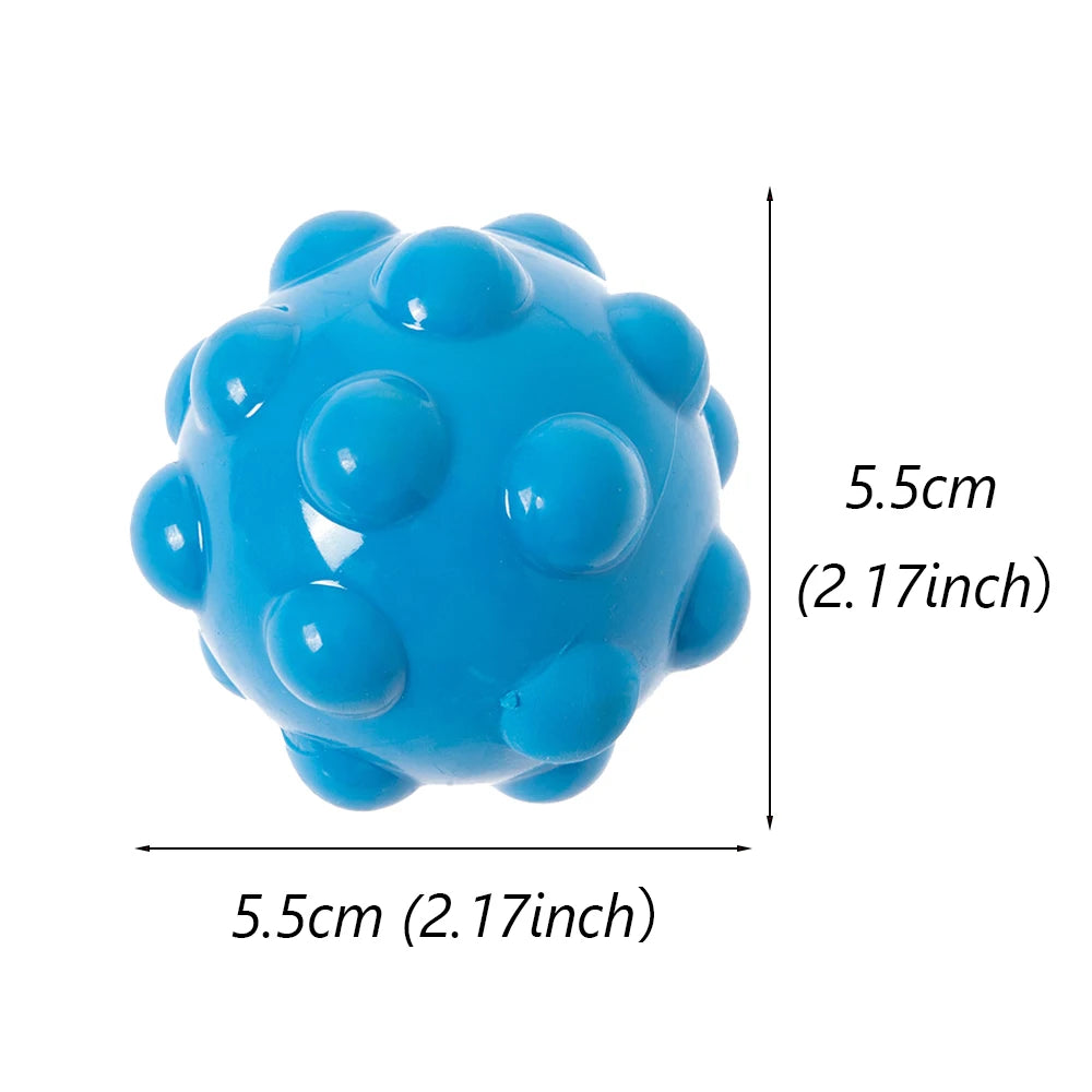 Teething Puppy Dog Chew Toy for Small Dogs Safety Rubber Pet Toys Chihuahua Cat Playing Ball Accessories Suministros Para Perros