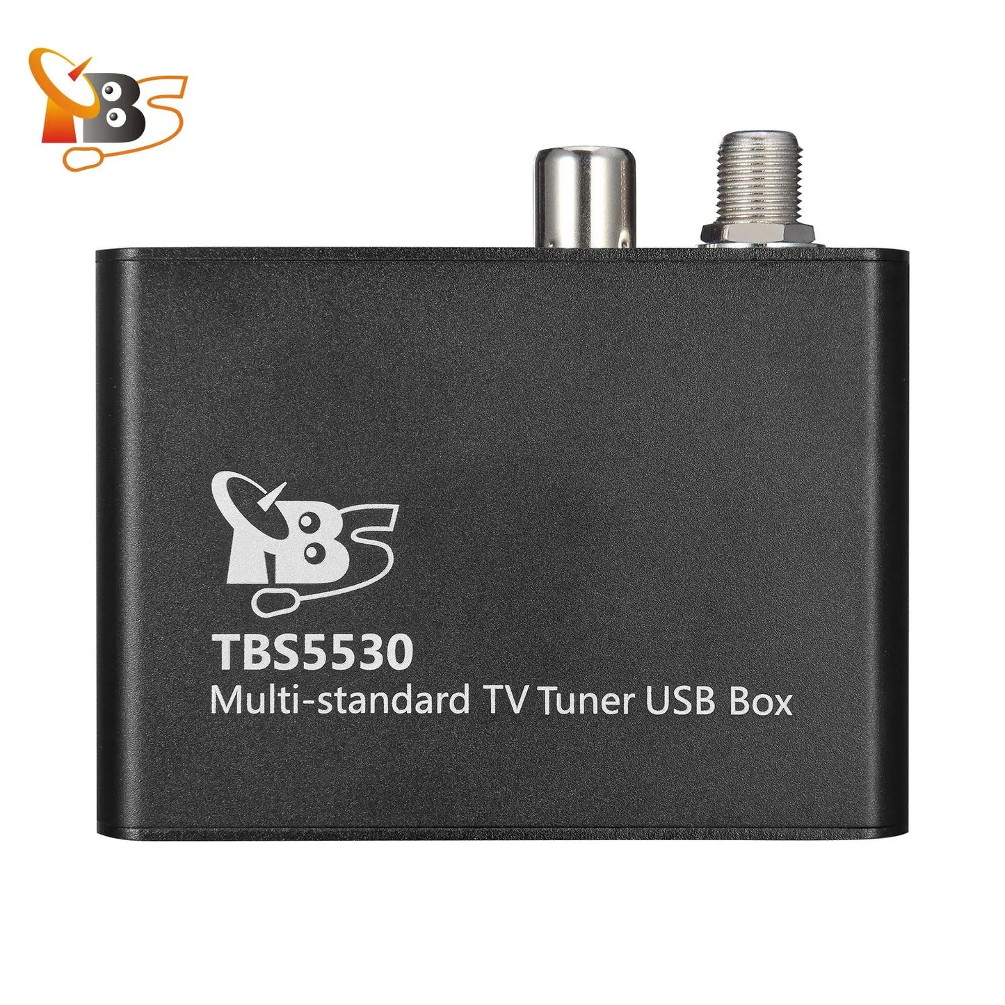 TBS5530 TV Tuner USB Box DVB-T2/T/C/S2/S/S2X ATSC1.0 ISDB-T Full Support|for PC/Laptop|Watch and Record Digital TV Channels