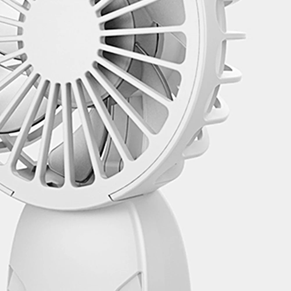 Portable Handheld Fan USB Rechargeable Personal Fan 3 Speeds Mini Fan for Home Office Travel and Outdoor Activities