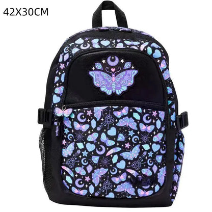 Backpack For Primary And Secondary School Students Large Capacity And High Aesthetic Backpack Backpack Outdoor Leisure Bag