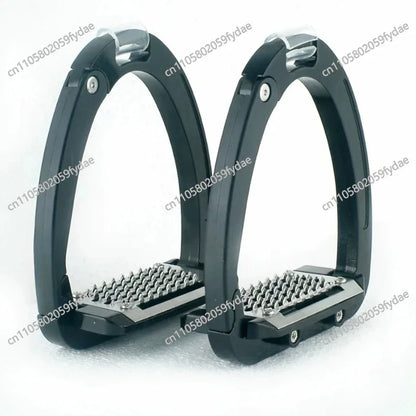 Safety Stirrups 125mm Saddle Accessories Aluminum Alloy Material Equestrian Equipment Complete Set