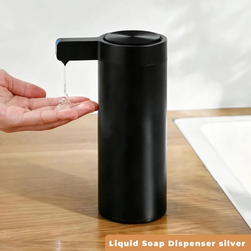 270ml Kitchen Soap Machine Automatic Sensor Out of Hand Sanitizer Smart Electric Body Wash Soap Dispenser 304 Stainless Steel