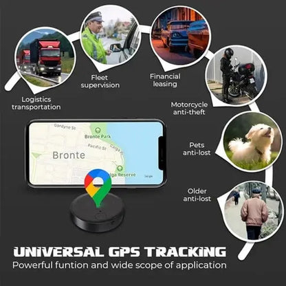 Mini-GPS-Tracker zur Fahrzeugortung mit Anti-Verlust-Funktion und Bluetooth-Verbindung