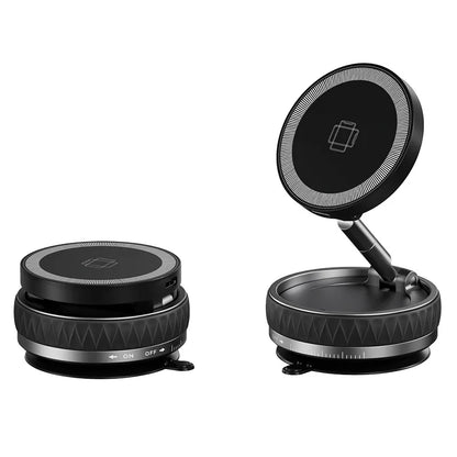 Magnetic Wireless Charger Foldable Car Phone Holder 15W Fast Charging Car Charger Holder For iPhone 16 15 14 13 Car Mount