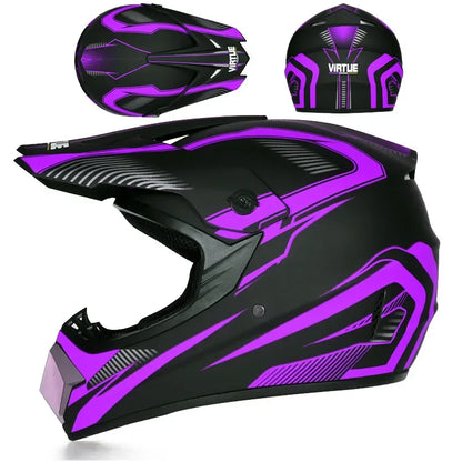 Motorcycle Helmet Children Off-road Helmet For Kids child MotoBike Downhill AM DH Cross safety Helmet Capacete Motocross Casco
