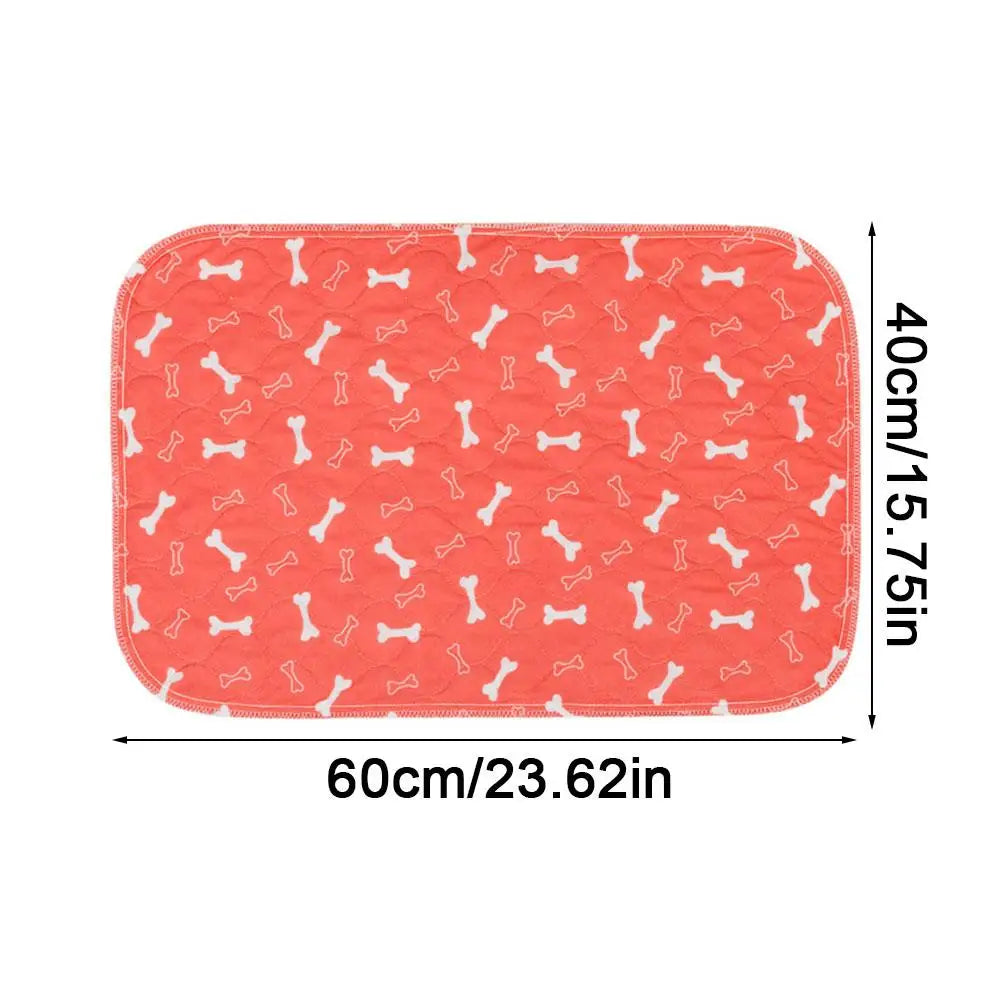 Pet Bed Mat Reusable Dog Urine Pad Puppy Pee Fast Absorbing Pad Rug Pet Dog Diaper Urine Pads For Small/Medium/Large Dogs