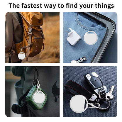 Airtag Bluetooth-GPS-Tracker IPX5 wasserdicht, Ortung, Taschen- und Schlüsselsuche, Anti-Verlust-Funktion, Smart Tag, Finder für iPhone, FIND MY