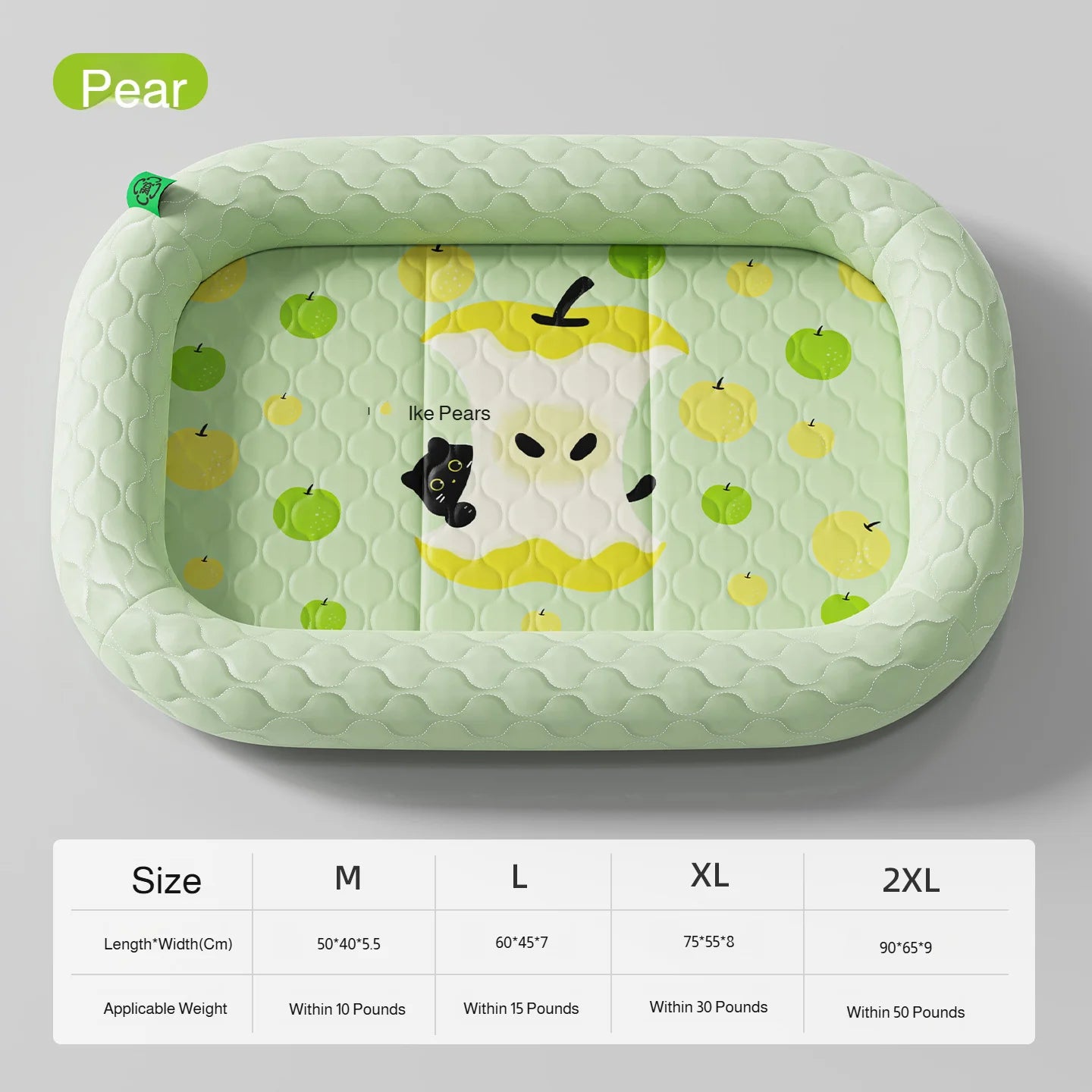 Pet Cooling Mat Double Sided Foldable Dog Bed Breathable Plaid Summer Pet Sleeping Pad Portable Washable Pet Pad for Dogs Cats