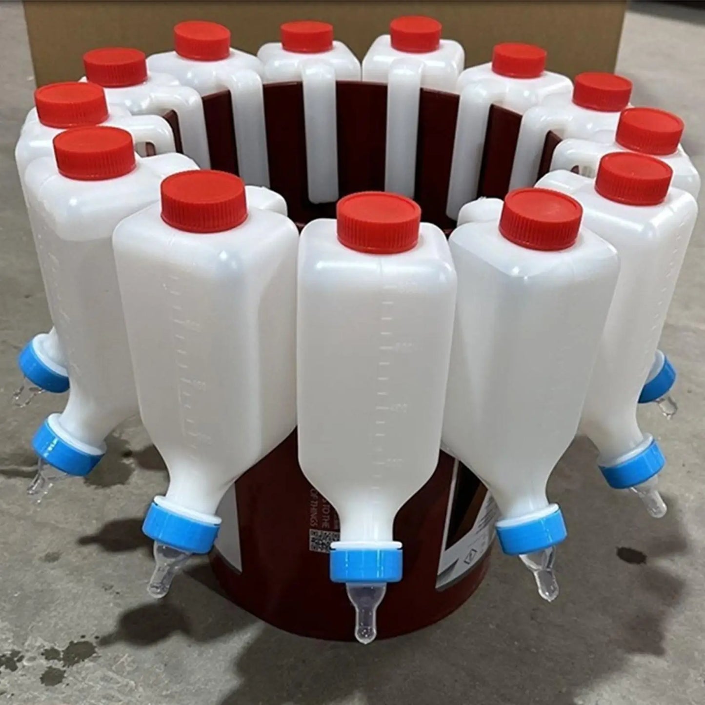 Goat Bottles For Feeding Baby Goats Lamb Bottle Feeding Bottle Lamb Feeder Bottle Milk Feeder Hangable Goat Bottle Lamb Nursing