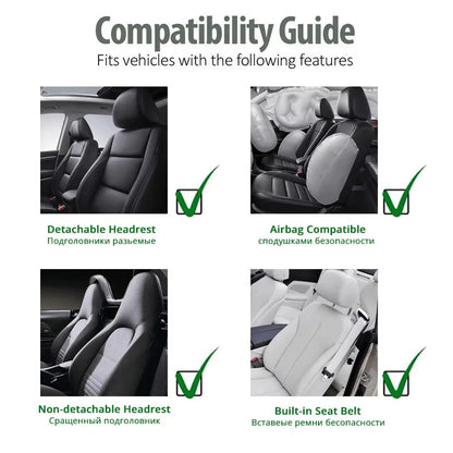 Car seat covers car interior accessories for easy installation