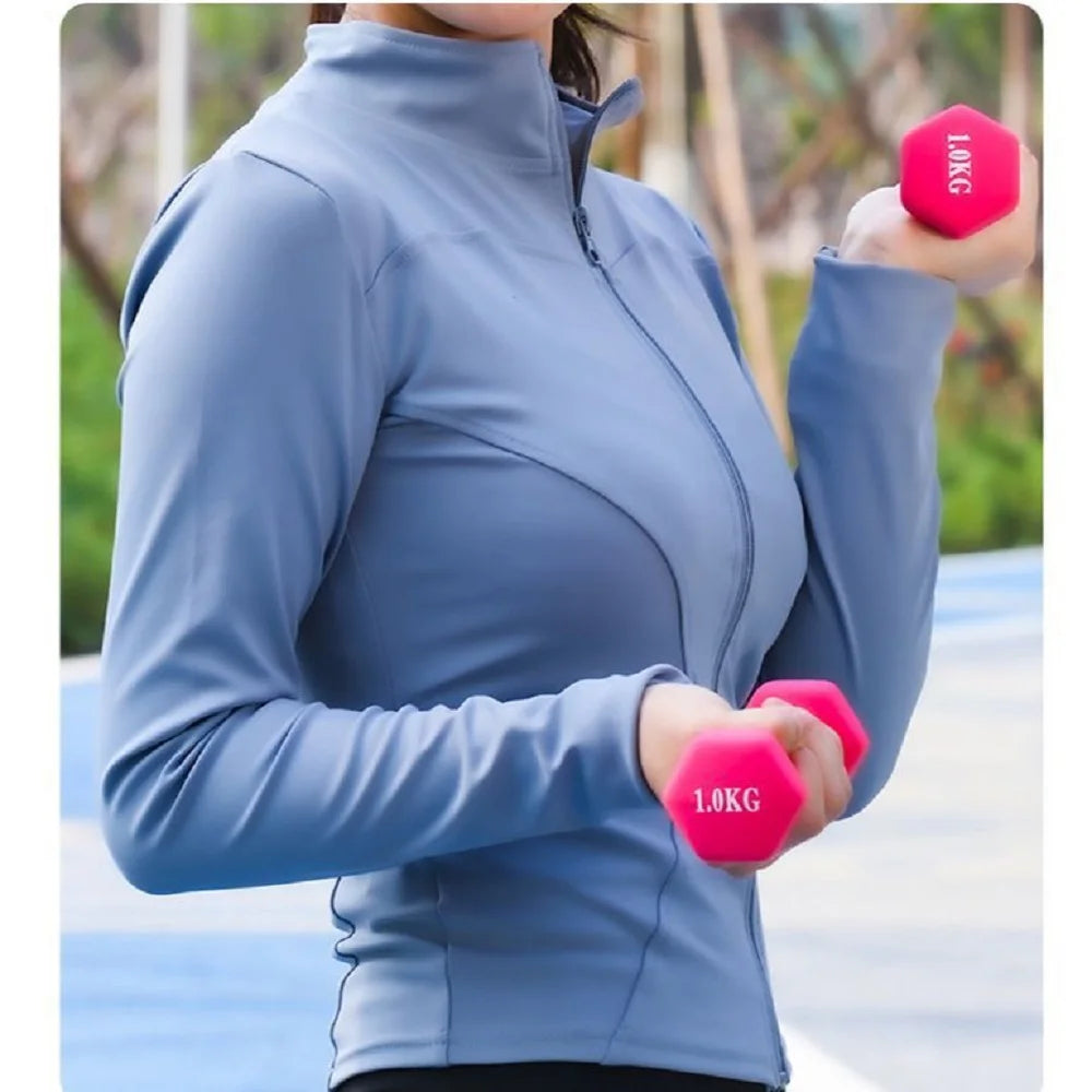 1/2/3/4kg Ladies' Dumbbells Fitness Home Equipment Barbell Solid Cast Iron Equipment For Yoga Arm Slimming And Weight Loss