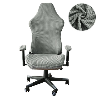 4pcs Gaming Chair Covers With Armrest Spandex Splicover Office Seat Cover For Computer Armchair Protector Cadeira Gamer