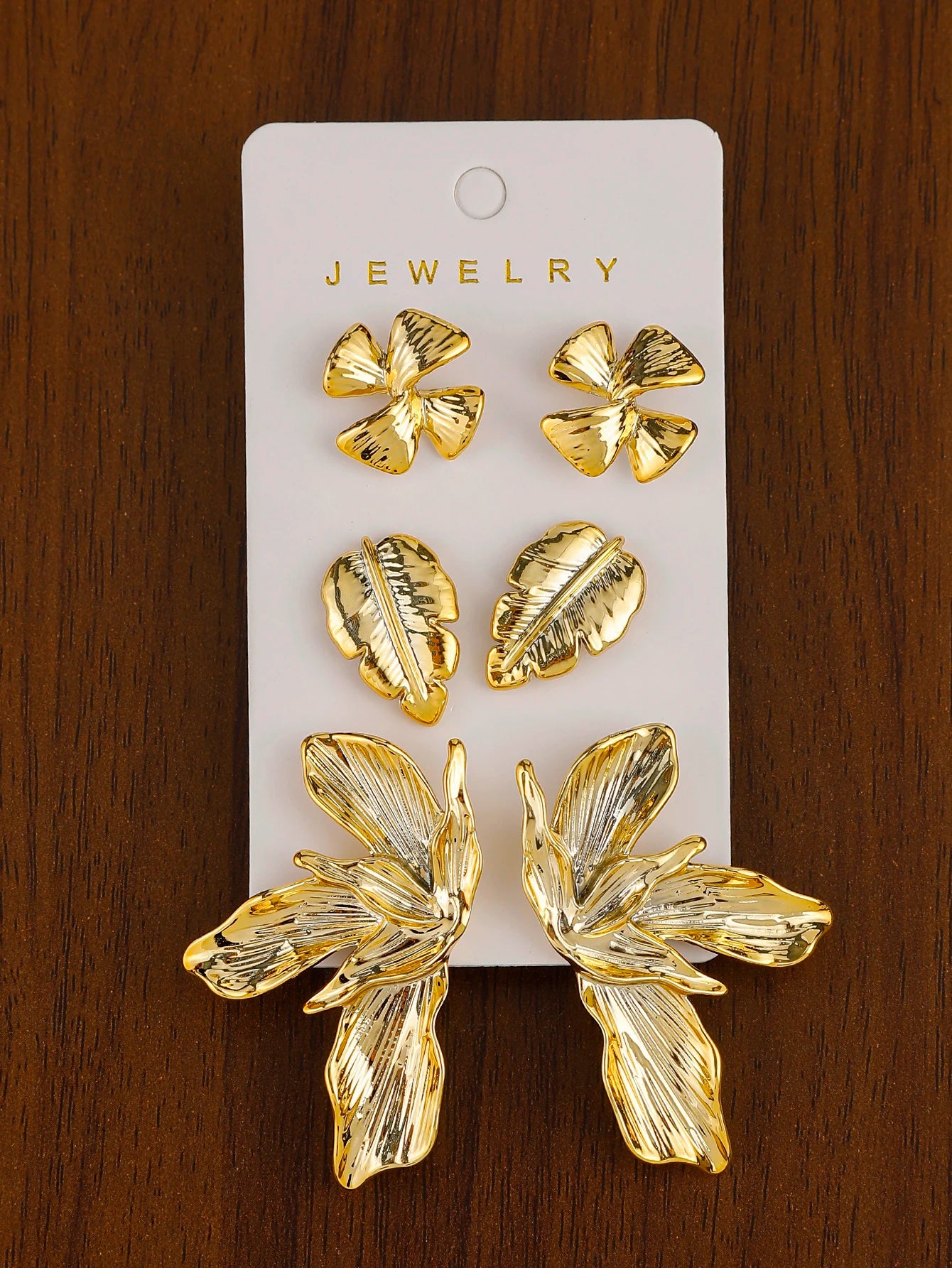 3-12pairs Fashion Minimalist Design, Plastic Material With Starfish, Seashell, Conch Multi-Element Earrings