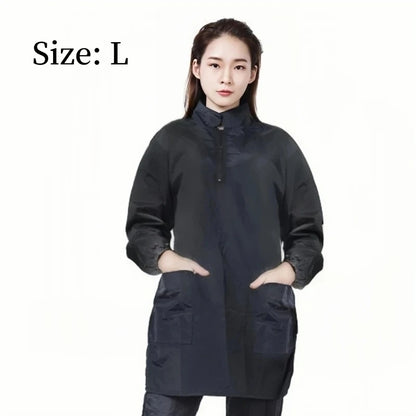 Long Style Pet Dog Grooming Clothing Pet Shop Groomer Uniform Waterproof Anti Hair Working Clothes Hair Salon Hairdresser's Robe