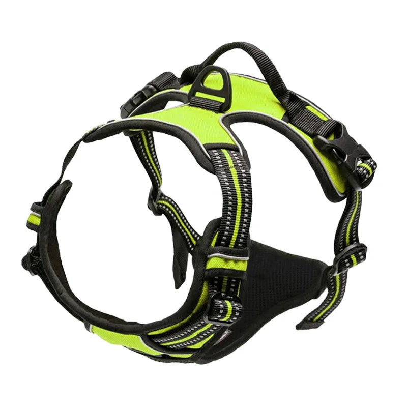 Dog Collars Harness Big Vests Leash Reflective Chest Strap Large Dog Chain Traction Rope Dog Pet Supplies Puppy Accessories