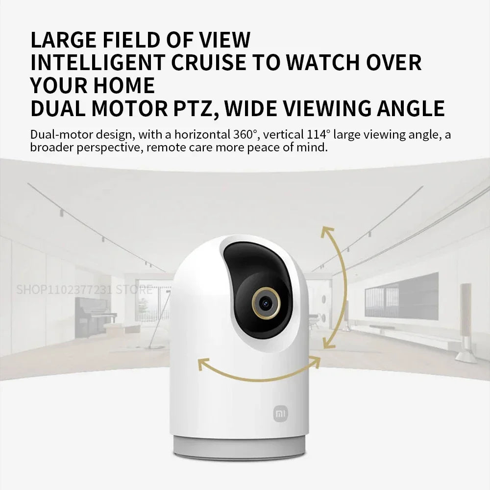 Xiaomi 3 Pro PTZ Camera 5MP 3K Full Color HDR Baby Cry Detect Auto Cruise 2.4G 5G WiFi Two Way Call Mi Home Smart Monitor