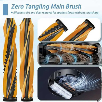 Promotion!For Dreame MOVA Z50 Ultra/Z60 Ultra Replacement Parts- Main Brush Bracket And Main Brush Vacuum Cleaner Accessories