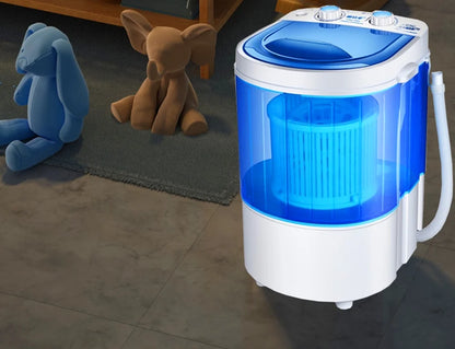 Large Portable Washing Machine with Dryer Bucket for Clothes Shoe Small Washing Machines Mini Automatic Sock Underwear Washer UK